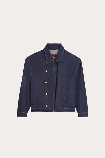 Denim Jacket Crossover Flap – Onirick