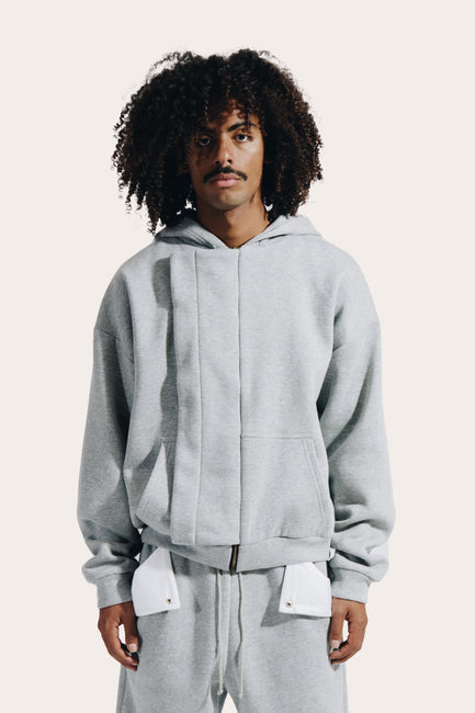 Hoodie Jogging CrossFlap Gris