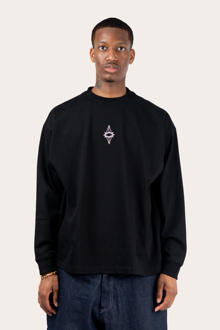 Onirick Basic Longsleeve T-shirt Noir