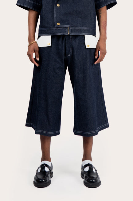 Jorts Crossover Flap