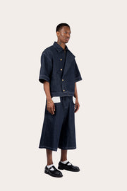 Jacket Crossover Flap Short Sleeve