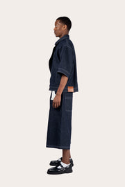 Jacket Crossover Flap Short Sleeve