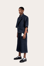 Jacket Crossover Flap Short Sleeve